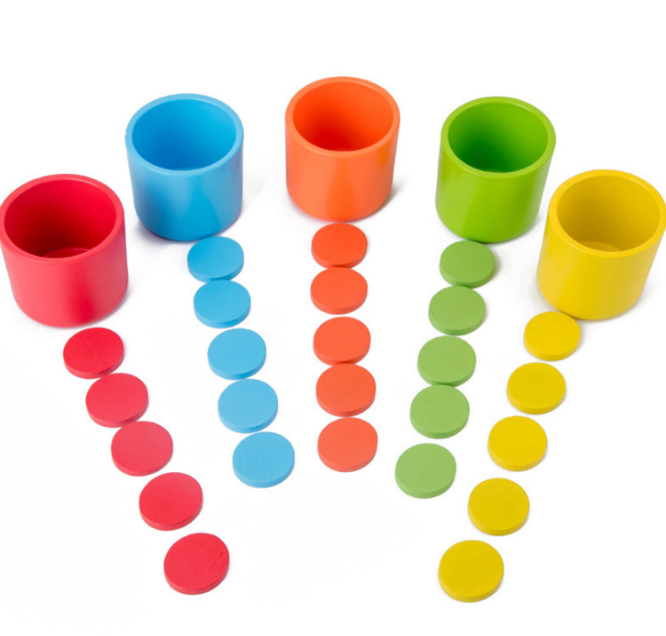 Color classification cups