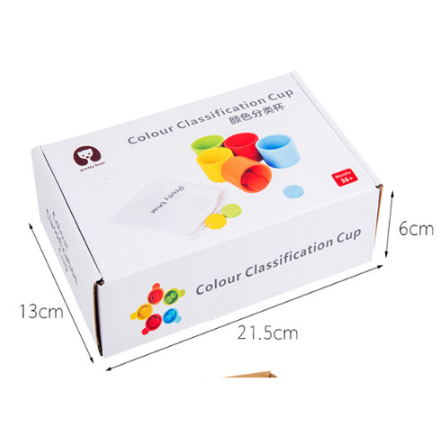 Color classification cups