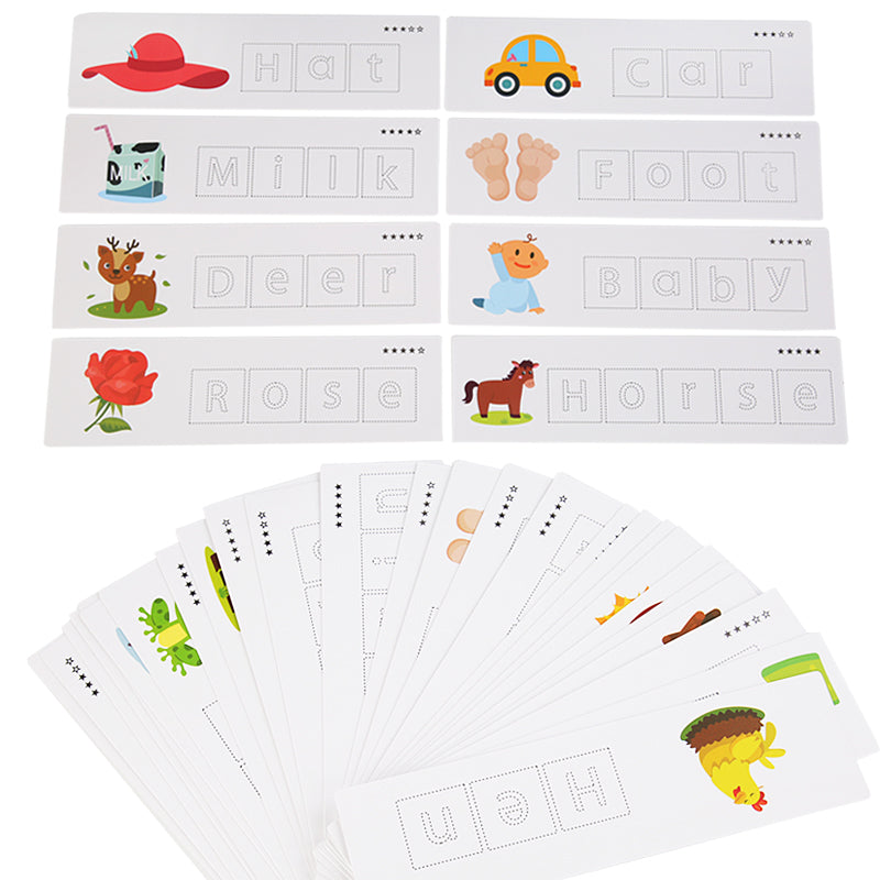 Wooden Alphabet pairing game